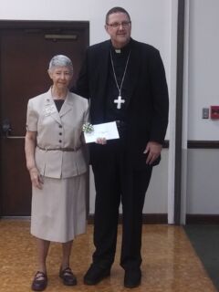 Bishop Parkes and S. Roberta - 60th Jubilee